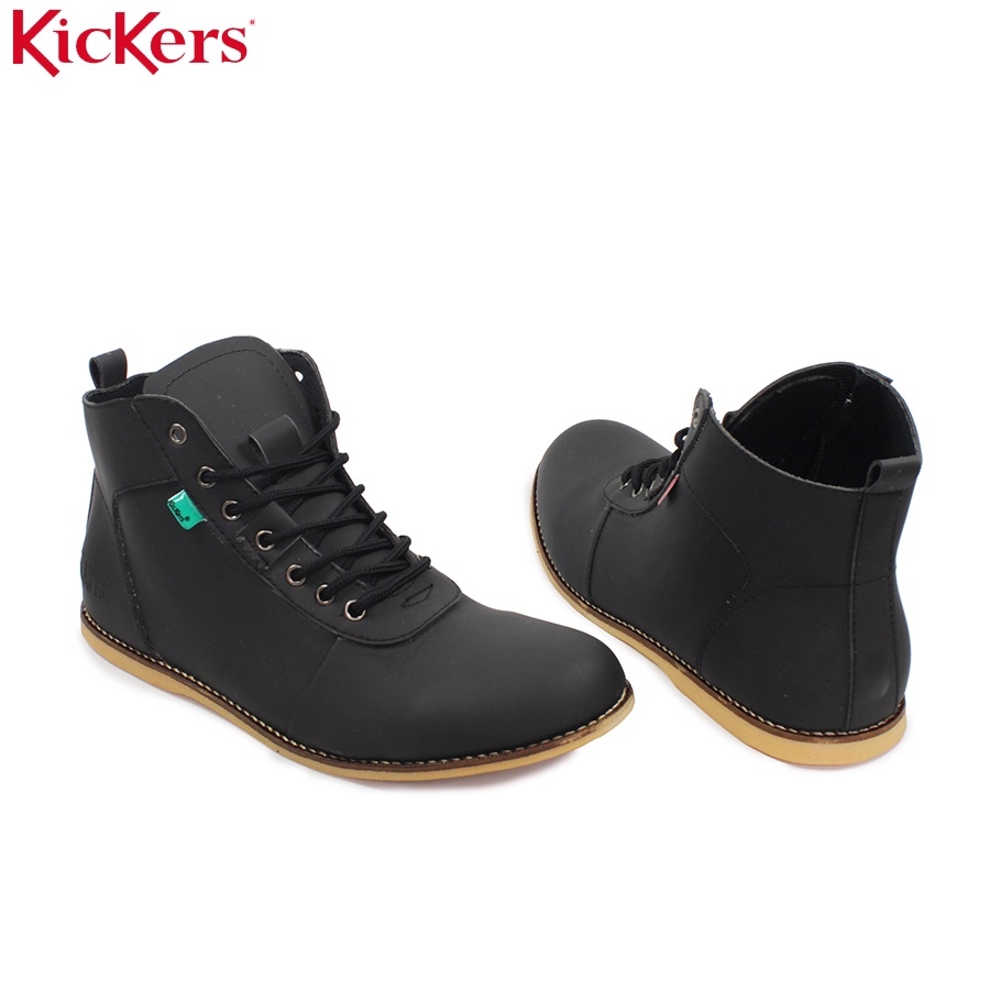 BAYAR DI TEMPAT!!! Sepatu Pria Kickers Bandit Semi Boots Kasual Kerja Murah Terlaris