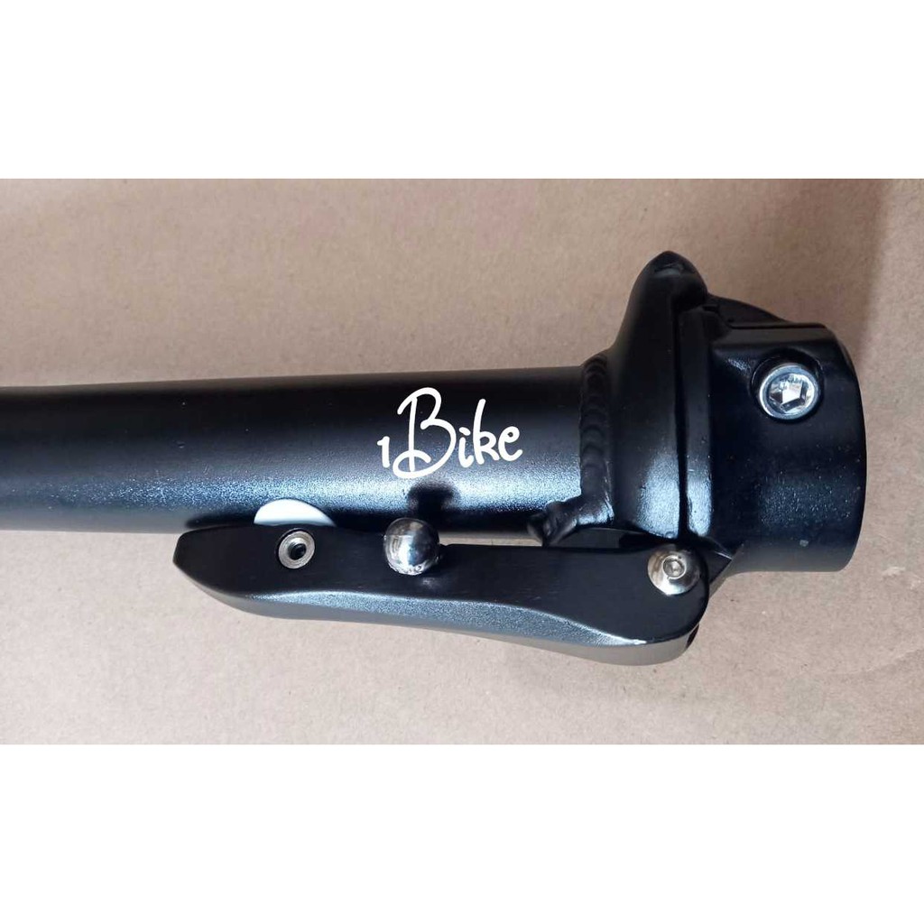 Handlepost MXL Lengkung 400MM Alloy - Hitam