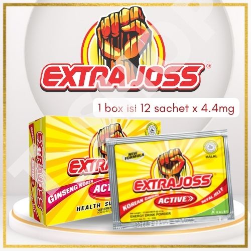 

Extrajoss Active 1 Box isi 12 sachet 4.4mg