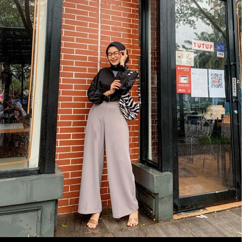 KULOT AZEERA KNIT MANGO UNIQLO