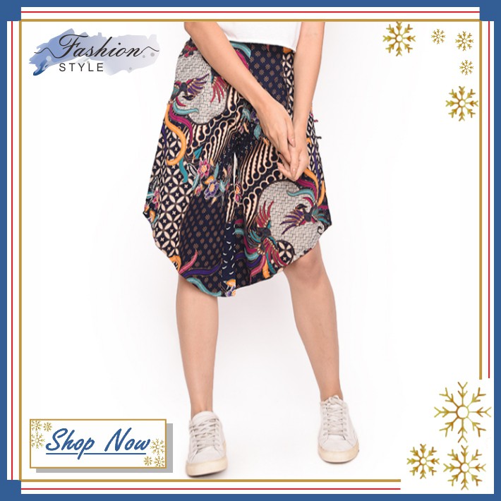 CELANA PENDEK BATIK / KULOT WANITA / KULOT PENDEK / CELANA KULOT / KULOT BATIK / CELANA BATIK  0094