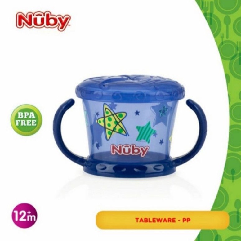 NUBY Snack Keeper Baby Snack Catcher Tempat Camilan Bayi Container