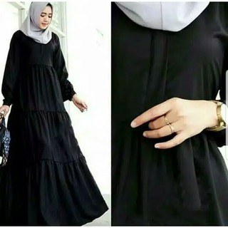 Alana Maxi Dress Gamis  Busui Baju  Muslim Remaja  
