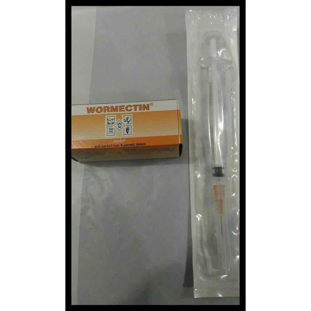 Obat Suntik Injeksi Hewan Wormectin Terlaris