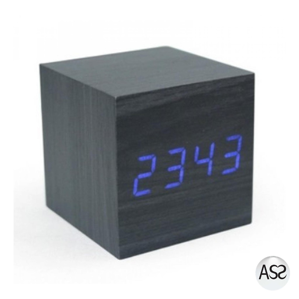 ASS Shop - HOUSEEN Jam Digital LED Kayu - JK-808