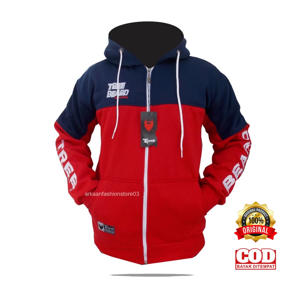 AKN - SWEATER HOODIE PRIA DAN WANITA POLOS STROMLINE JAKET HOODIE ZIPPER TREEBEARD COWOK TEBAL DAN NYAMAN TERLARIS #BISA COD