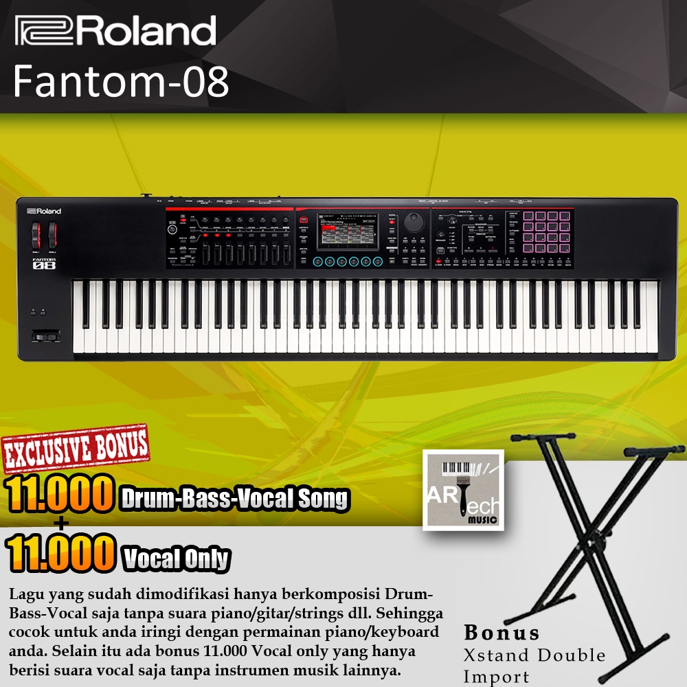 Roland Fantom 08 / Fantom08 / Fantom-08 Synthesizer Keyboard