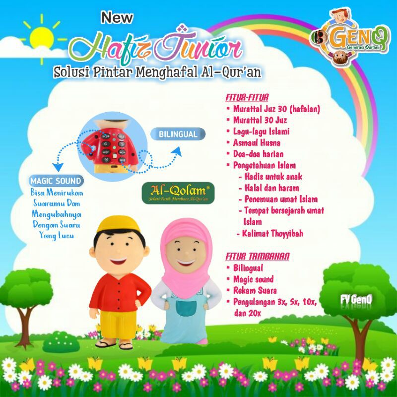 NEW HAFIZ JUNIOR / HAFIZ TALKING DOLL