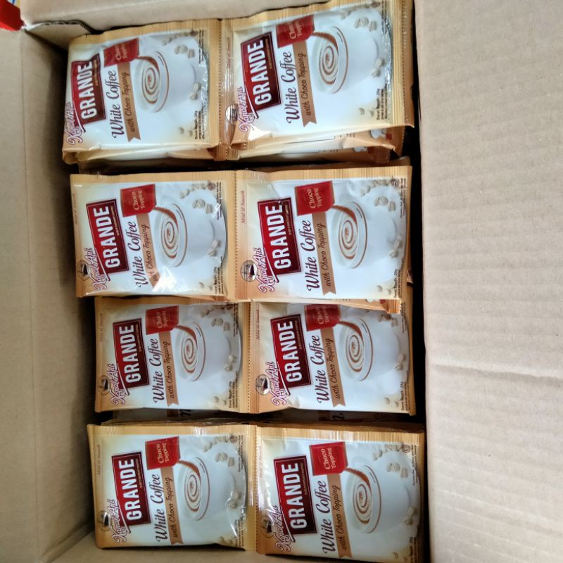 

KAPAL API Grande White Coffee Topping (1renteng isi 10sachet)