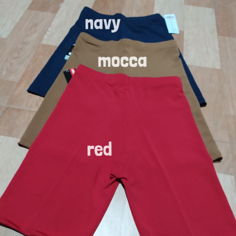 Short pant -CELANA PENDEK BAHAN LICIN size standard dan jumbo