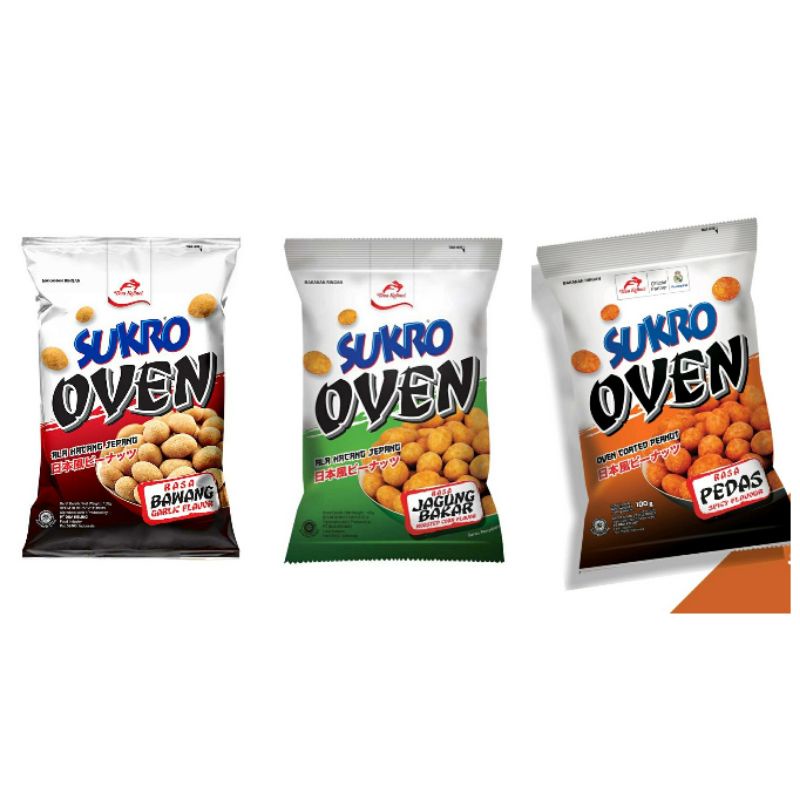 KACANG SUKRO OVEN  DUA KELINCI 95gr