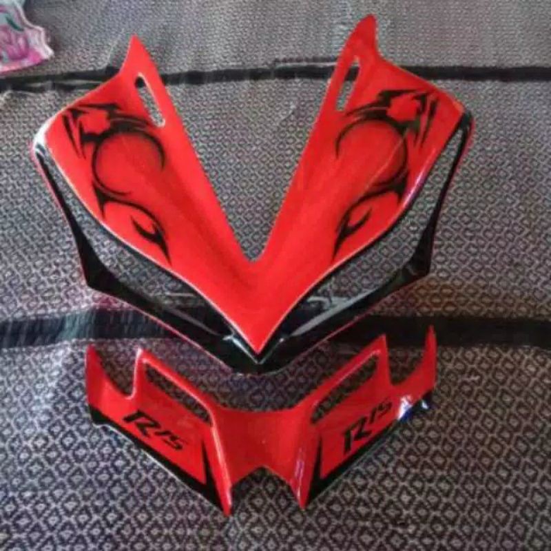 Topeng R15 Lama v1 v2 Model Ninja Fi +Winglet
