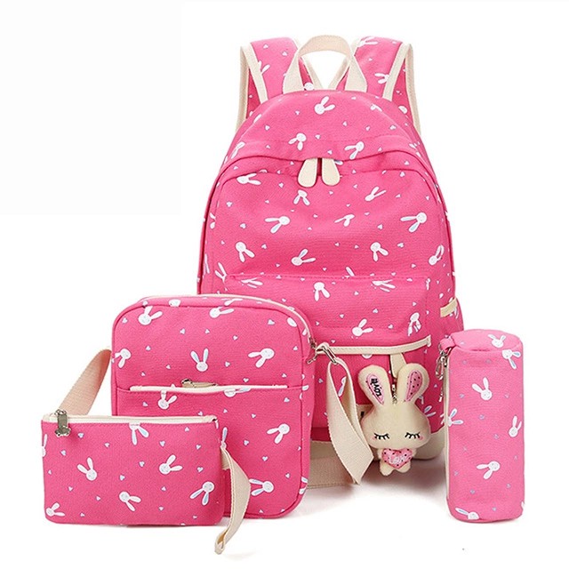 RANSEL KELINCI/BUNNY BACKPACK/RANSEL ANAK/RANSEL KANVAS/BACKPACK MURAH /TAS KOREA/TAS BANDUNG