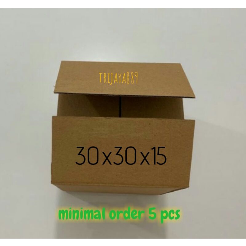 

kardus box packing baru uk. 30x30x15 POLOS