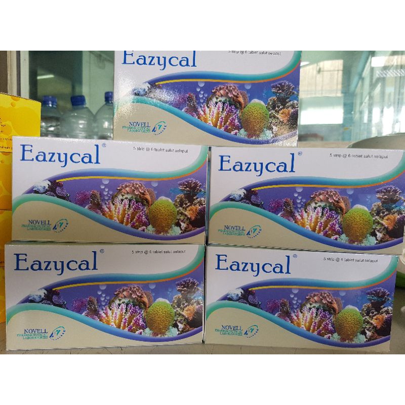 EASYCAL / Box/ 30 Tablet / strip 6 tablet/Vitamin / Supelmen