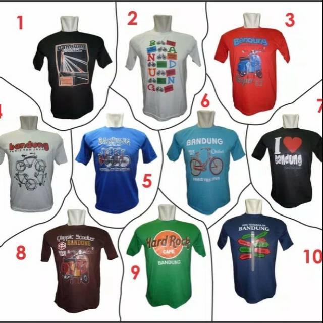 Kaos Oleh-oleh Bandung