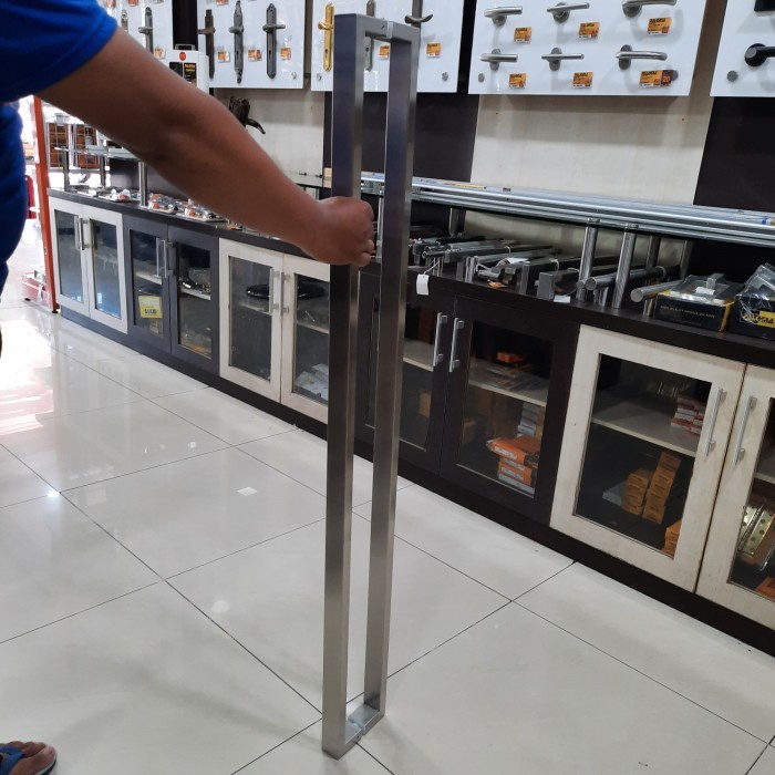 PULL HANDLE GAGANG PINTU STAINLESS SUS 304 PHP 370 PALOMA 1,2 METER 1200MM TARIKAN HANDLE PINTU