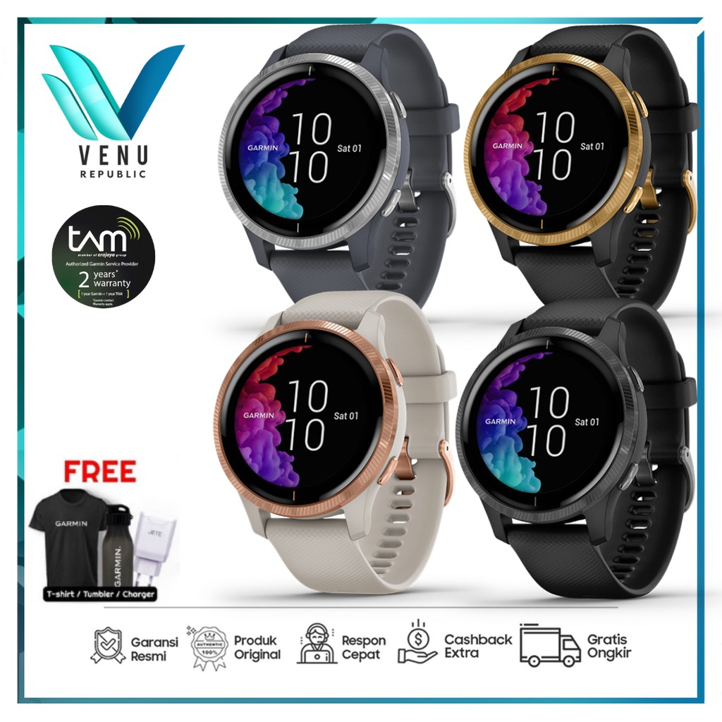 garmin venu surfing