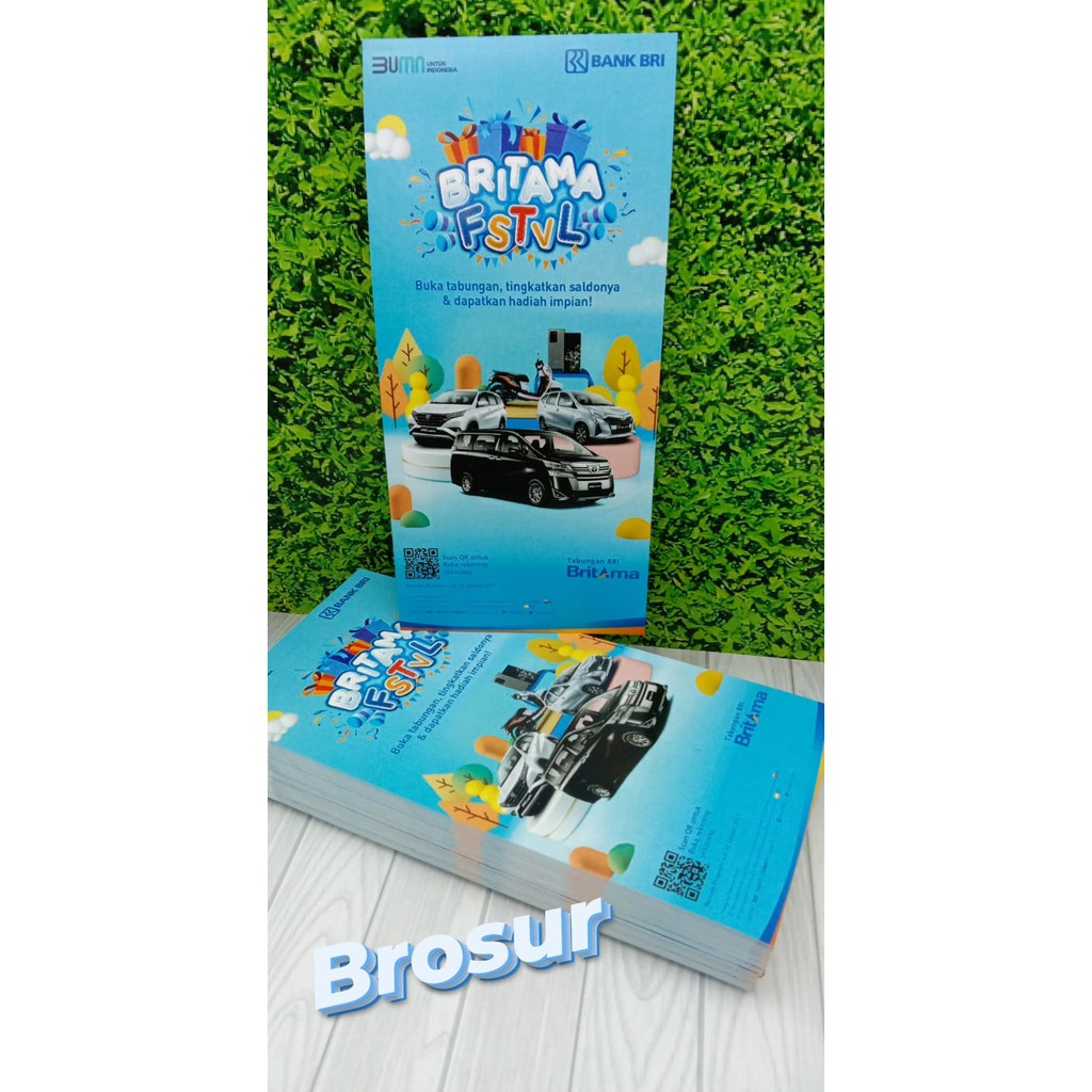 

Cetak Brosur A5 / Cetak Flyer / Leaflet Art Paper 150 Gram (min. Pemesanan 100 lembar)