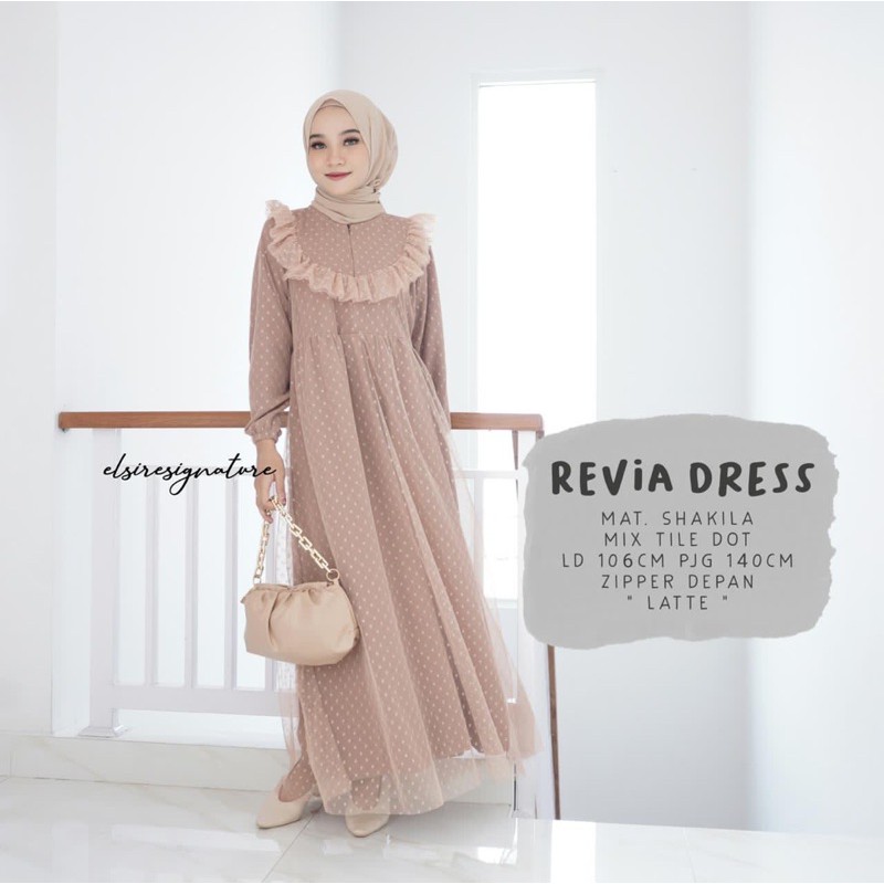 REVIA DRESS ELSIRE / LOVI DRESS ELSIRE / DRAPPERY KAFTAN ELSIRE