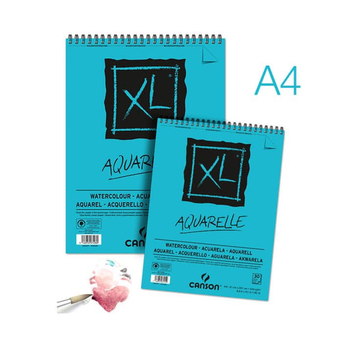 

Ready Stok CANSON XL Aquarelle A4 Watercolour Pad terakhir