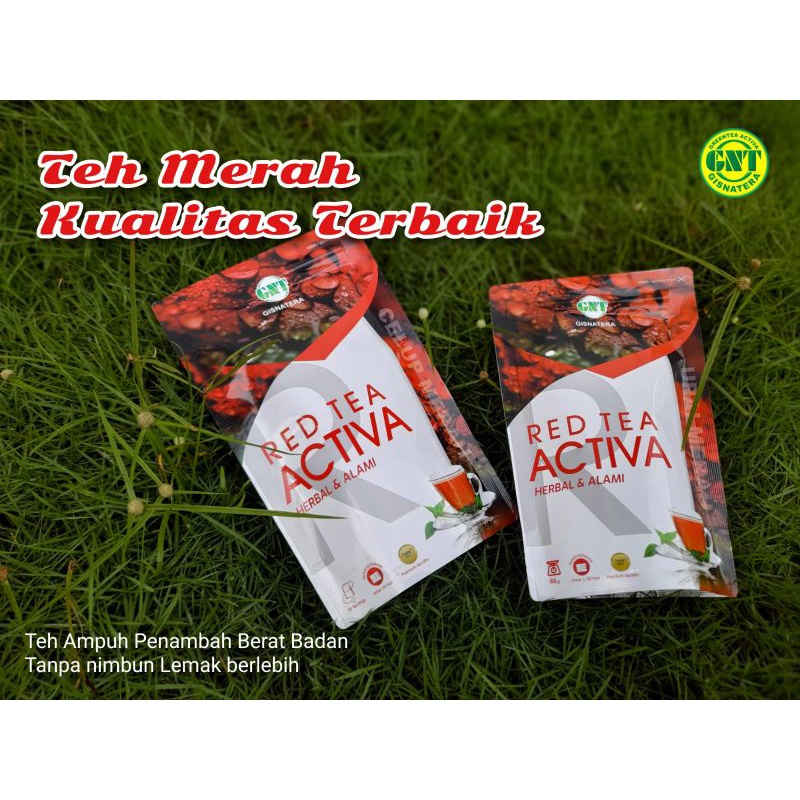 

PENAMBAH NAFSU MAKAN REDTEA ACTIVA kemasan urai 60gr