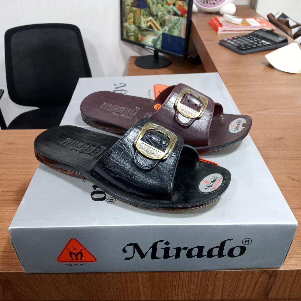 Mirado 999 sandal slide pria kulit asli classic series sandal pria mirado kulit asli original