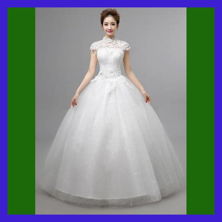 WEDDING DRESS - GAUN PENGANTIN DADA BORDIR KOREA 2015