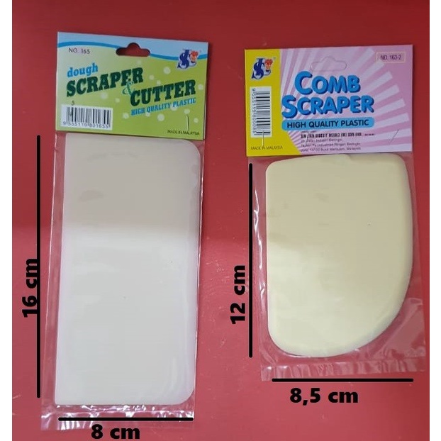 Hemat Scraper Kue Import Malaysia Sinlian Acuan 165 Diskon