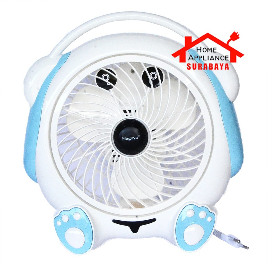 Kipas Angin Karakter Listrik Box Fan Nagoya 10 Inch 10&quot; NG-180 A B C D