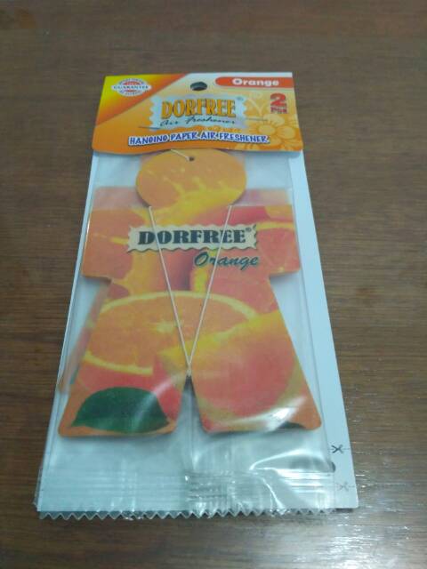 PASTI MURAH - PARFUM MOBIL -  Dorfree hanging paper air freshener isi 2pcs - PENGHARUM - DORFRE