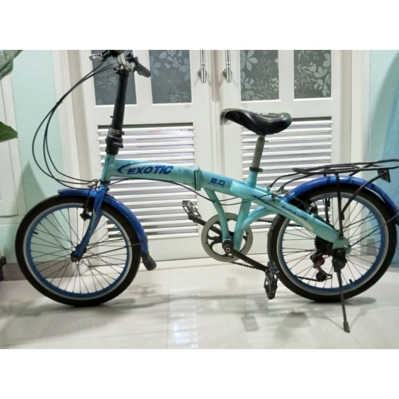 sepeda lipat dewasa dan anak ukuran 20