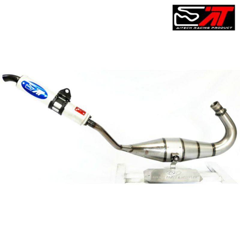 Knalpot AITECH Big Volume Cobra galvanis ninja R S RR ORIGINAL model CMS CMS1-2