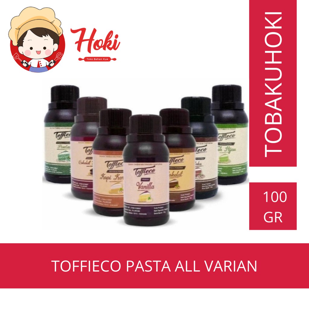 

TOFFIECO PASTA PERISA DAN PEWARNA MAKANAN 100 GR