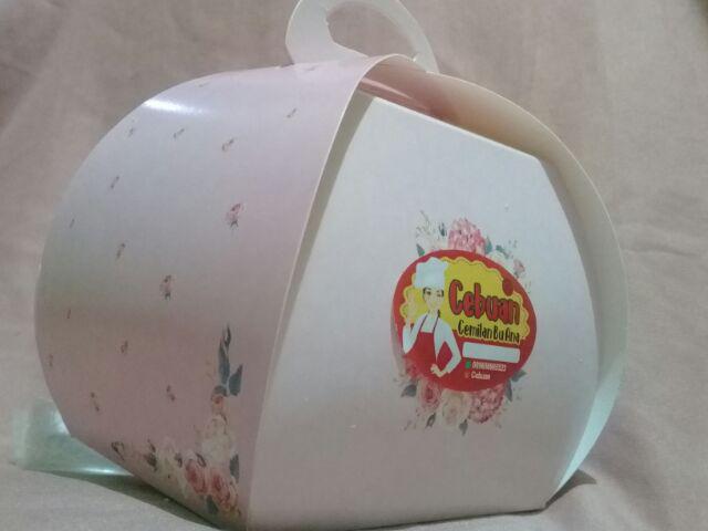 Ready Stok Karton Samson Box Hadia Sovenir Makanan Tebal Import Cetakan Kue Cake Murah
