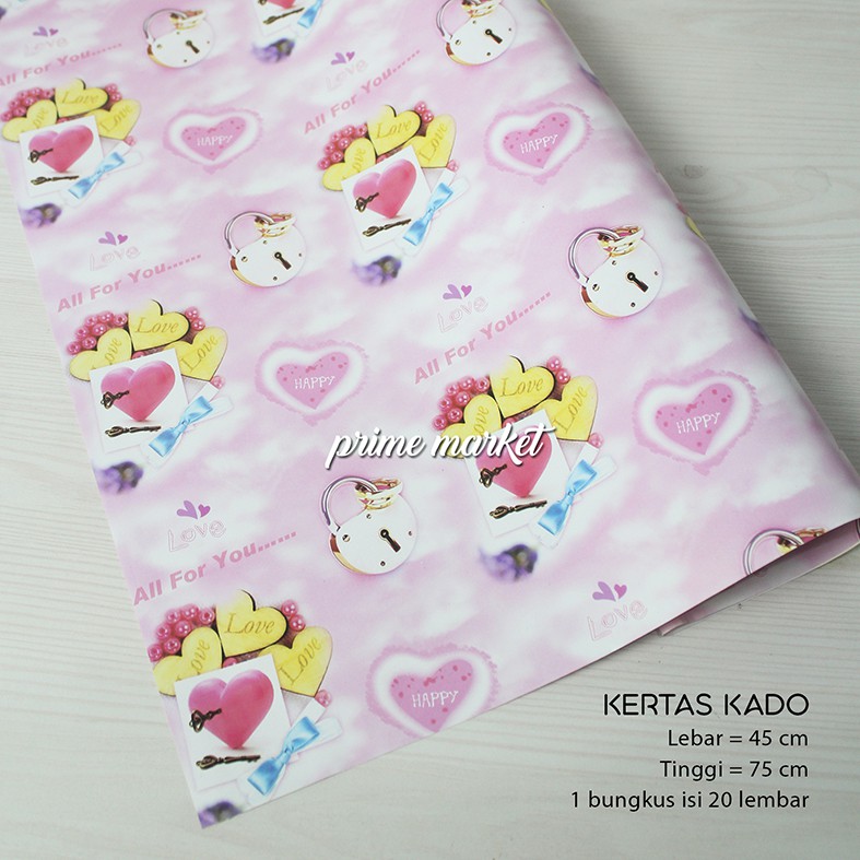 

GROSIR Kertas Kado isi 20 pcs