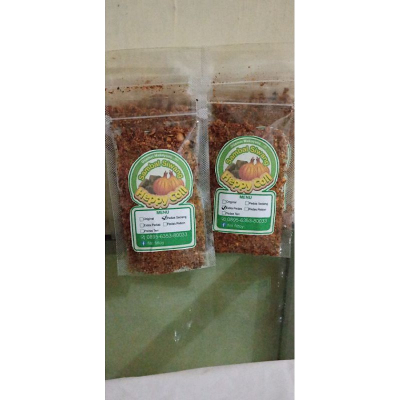 

pedas rebon 80g Happy Coll