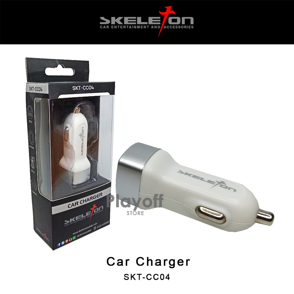 Charger Hp Mobil -  Car Dual USB Lighter SKT CC04