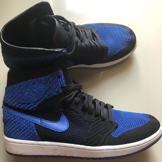 NIKE AIR JORDAN 1 FLYKNIT ROYAL BLUE BNIB