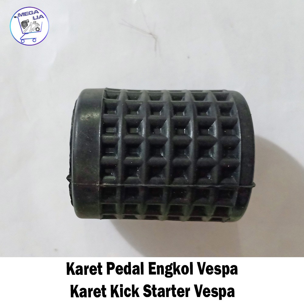 Karet Pedal Engkol Vespa - Karet Kick Starter Vespa - Karet Selah Engkol Vespa