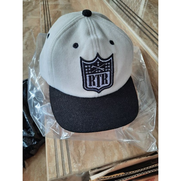 RAWTYPE RIOT BASEBALL CAP/HAT BASED RTR WHITE (TOPI RAWTYPE RIOT/RTR)