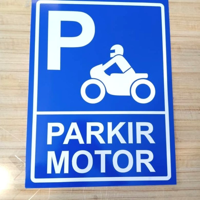 

SIGN akrilik K3 RAMBU SAFETY PARKIR MOTOR 20 X 30CM
