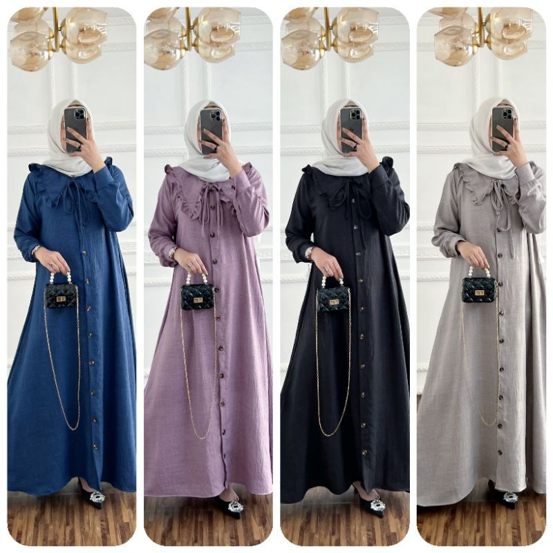 ATHALA DRESS MAXY CRINGKEL AIRFLOW