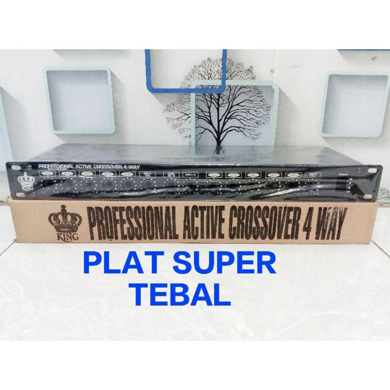 Box crossover aktif subwoofer