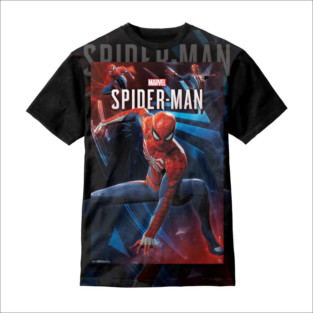 Kaos Anak Spiderman Baju Anak Anime Umur 1 12 Tahun - Game Pakaian Anak Laki Laki Perempuan Marvel S