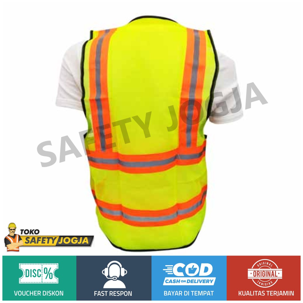 ROMPI PROYEK SAFETY KOMBINASI POLYESTER 4 LINE GOSAVE