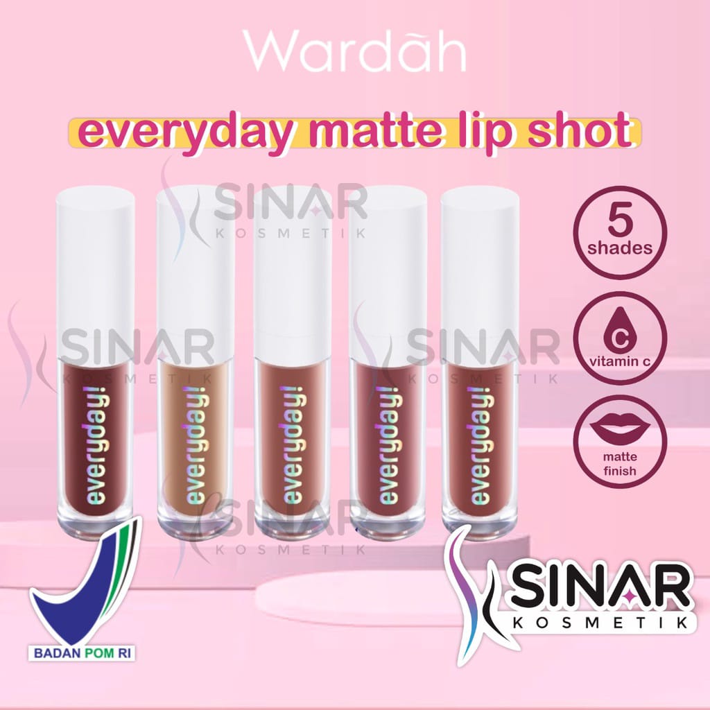 ✦SINAR✦ Wardah Everyday Matte Lip Shot