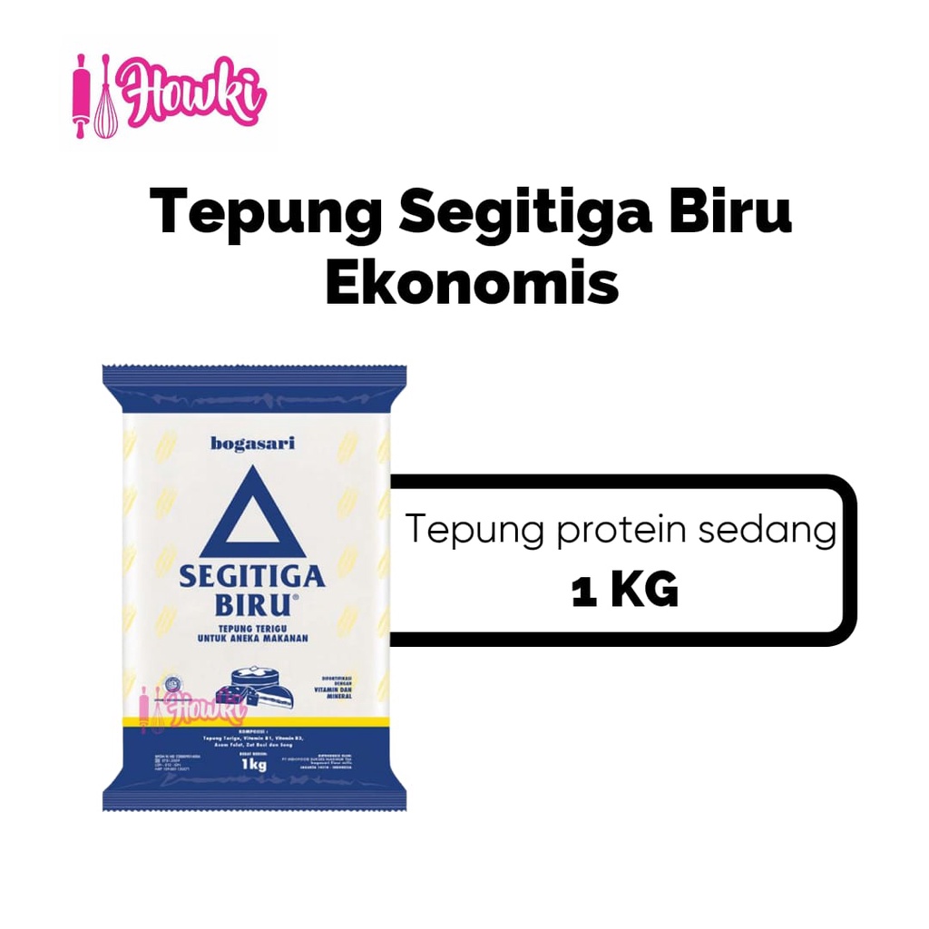 

Tepung Segitiga Biru Ekonomis 1kg