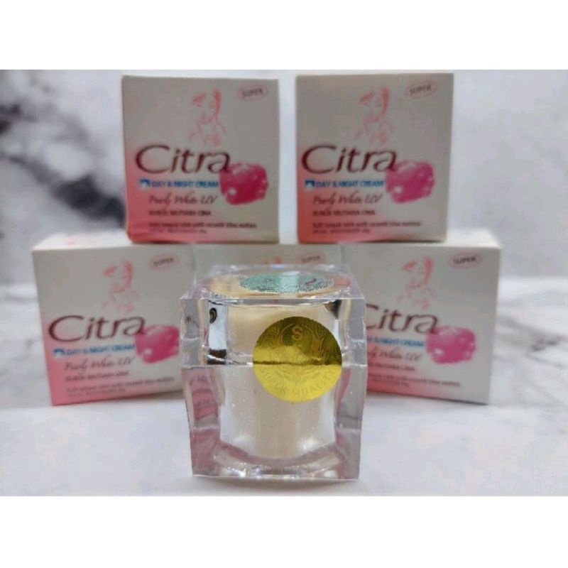 Satuan CREAM CITRA SUPER 2IN1 SIANG DAN MALAM WHITENING