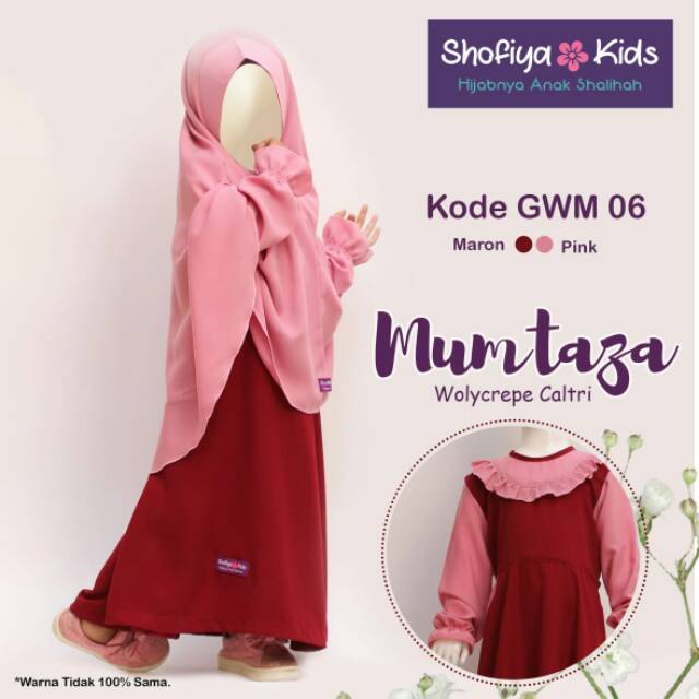 SHOFIYA KIDS | GamisWollyCrepeMumtaza06 GamisAnak GamisAnakMurah GamisAnakPermpuan